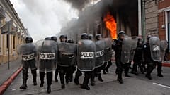 Polizei in Guatemala geht gegen Demonstranten vor