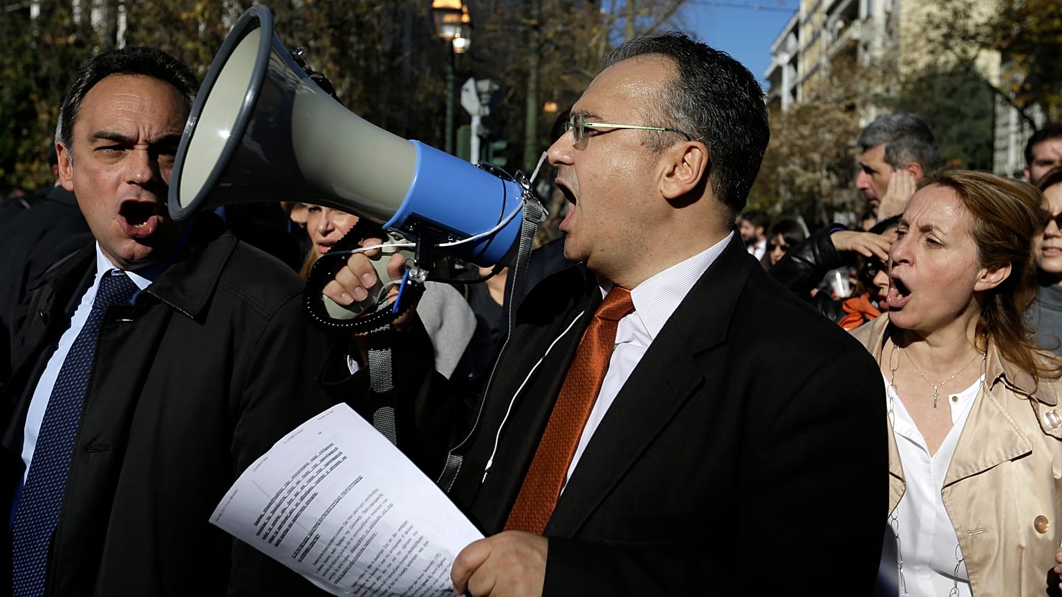 Ο πρόεδρος του Δικηγορικού Συλλόγου Αθήνας σε φωτό αρχείου