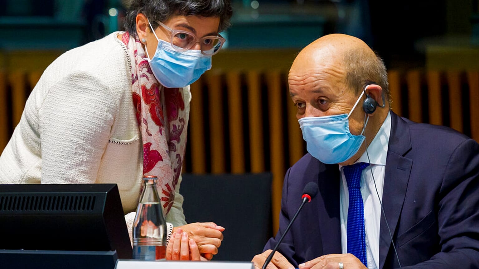 Fransa Dışişleri Bakanı Jean Yves Le Drian