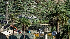 Auf dem Militärgelände Barranco Seco in Gran Canaria soll eine Zeltstadt entstehen