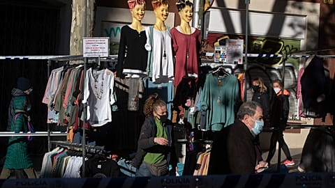 Madrids Flohmarkt mit Drohnen überwacht