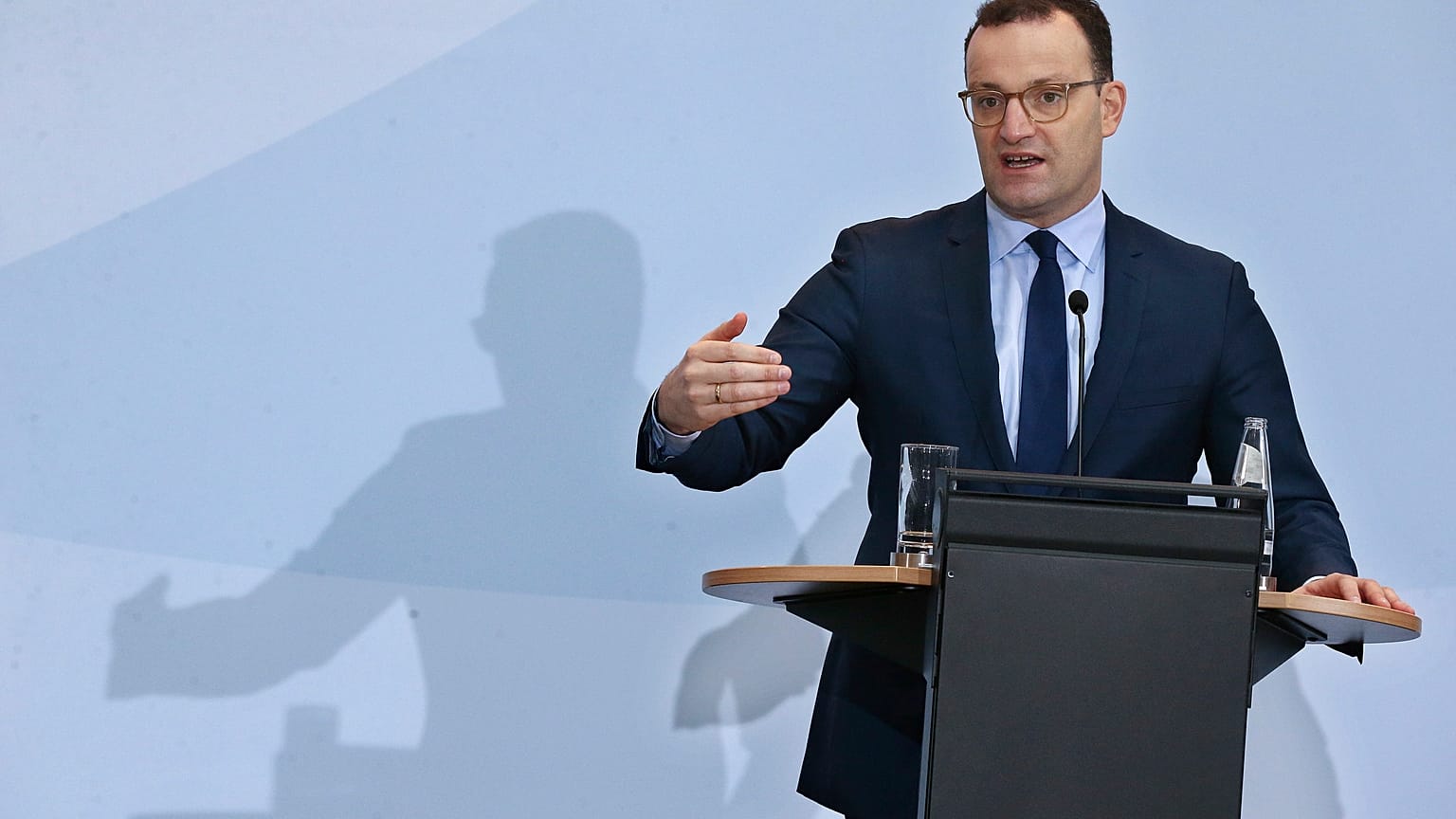 Verbreitet Optimismus: Jens Spahn                                                                     Archivbild
