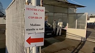 rapid mass testing in Zagreb