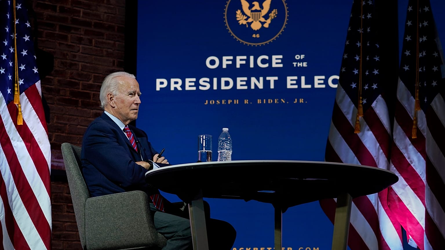 Joe Biden, Wilmington, Delaware, 23 novembre 2020