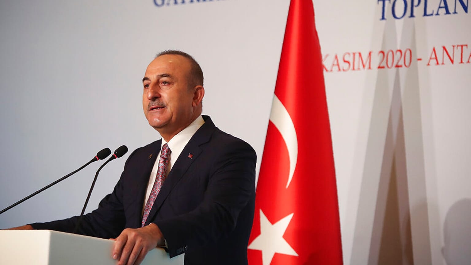 Turkish Foreign Minister Mevlut Cavusoglu 
