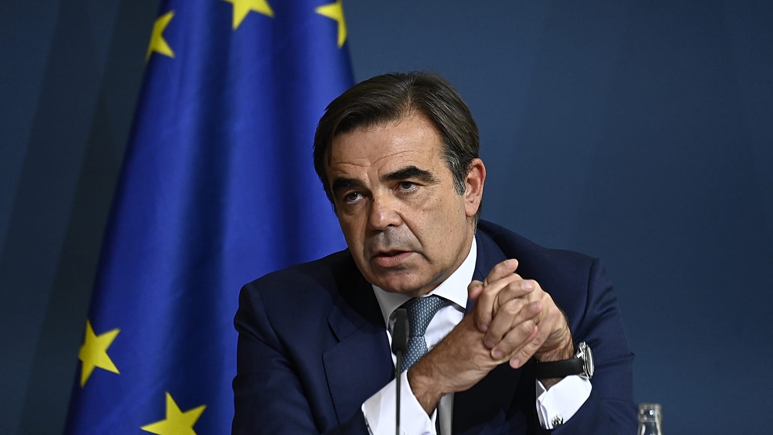 O αντιπρόεδρος της Κομισιόν Μαργαρίτης Σχοινάς