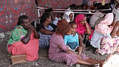 لاجئون إثيوبيون في السودان 