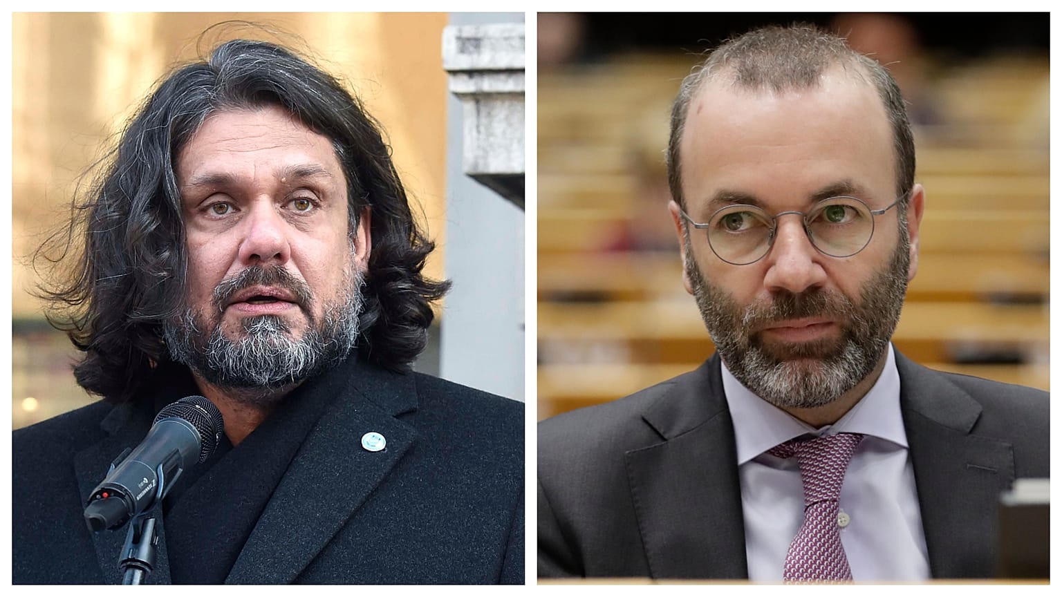 Deutsch Tamás és Manfred Weber