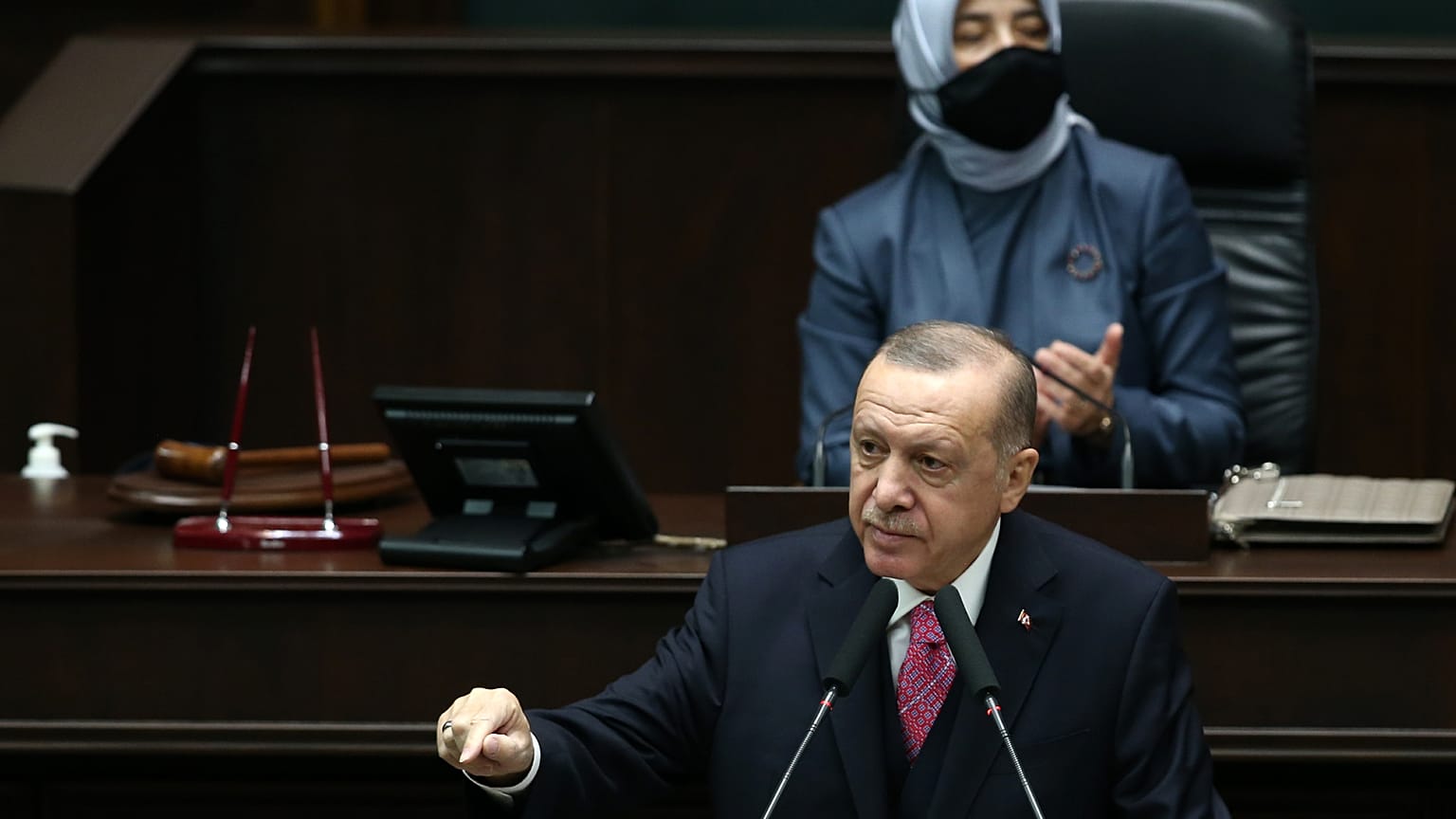 Cumhurbaşkanı ve AK Parti Genel Başkanı Recep Tayyip Erdoğan, TBMM'de partisinin Grup Toplantısına katılarak konuşma yaptı