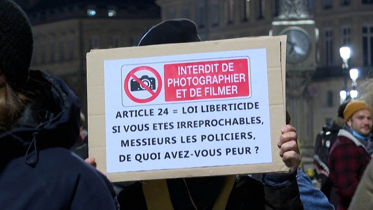 Bordeaux : manifestation contre la loi "sécurité globale"