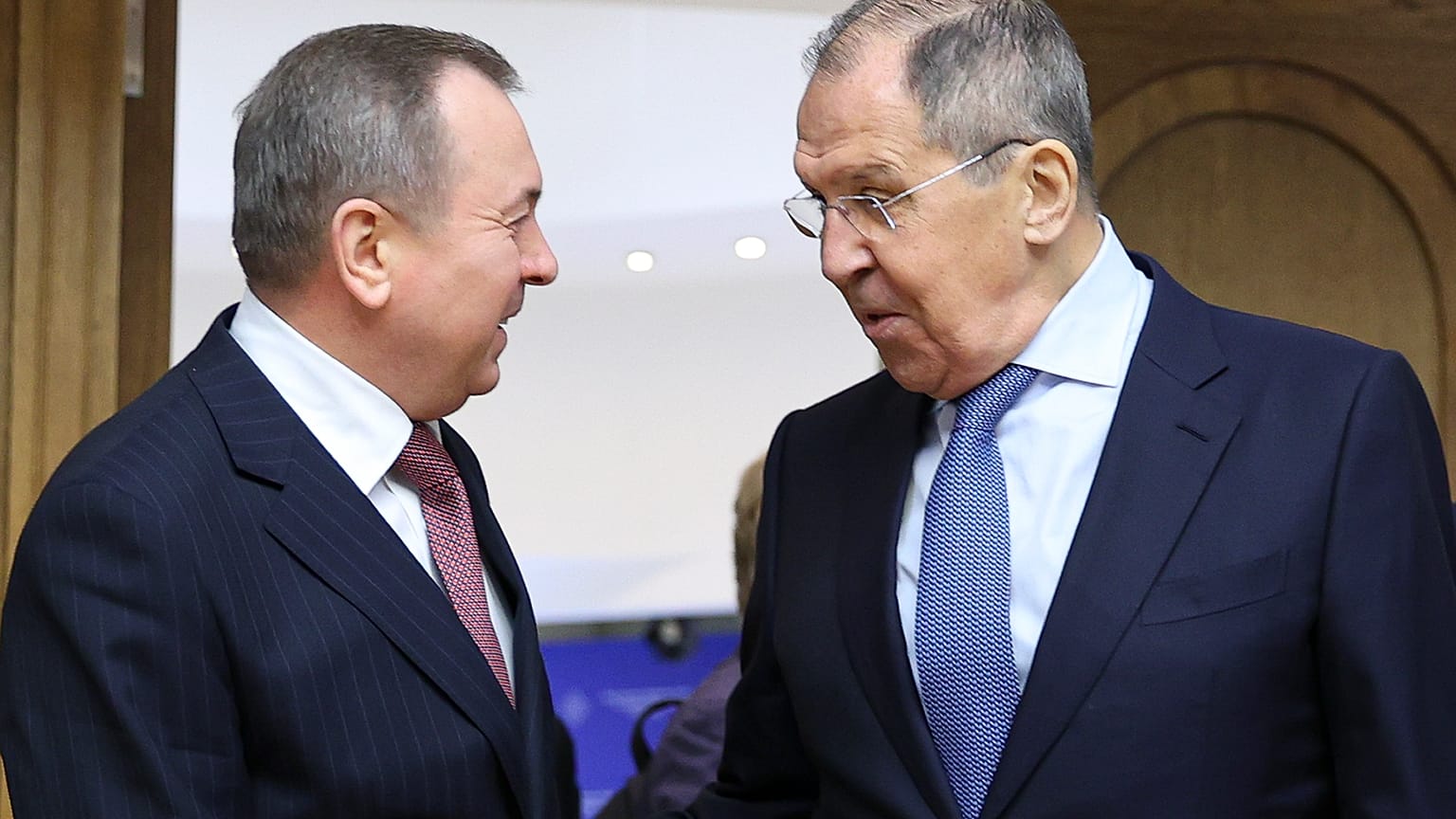 Главы МИДов Беларуси и России