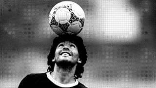 Maradona, au Mexique, lors de la Coupe du monde de football 1986