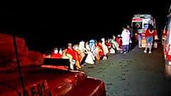 Rescate en el puerto de Órzola en Lanzarote
