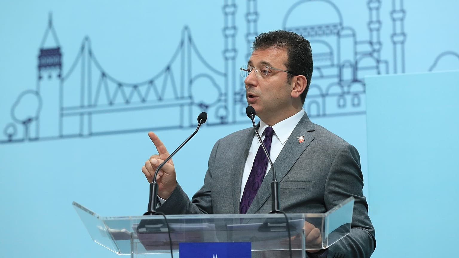 İstanbul Büyükşehir Belediye Başkanı Ekrem İmamoğlu
