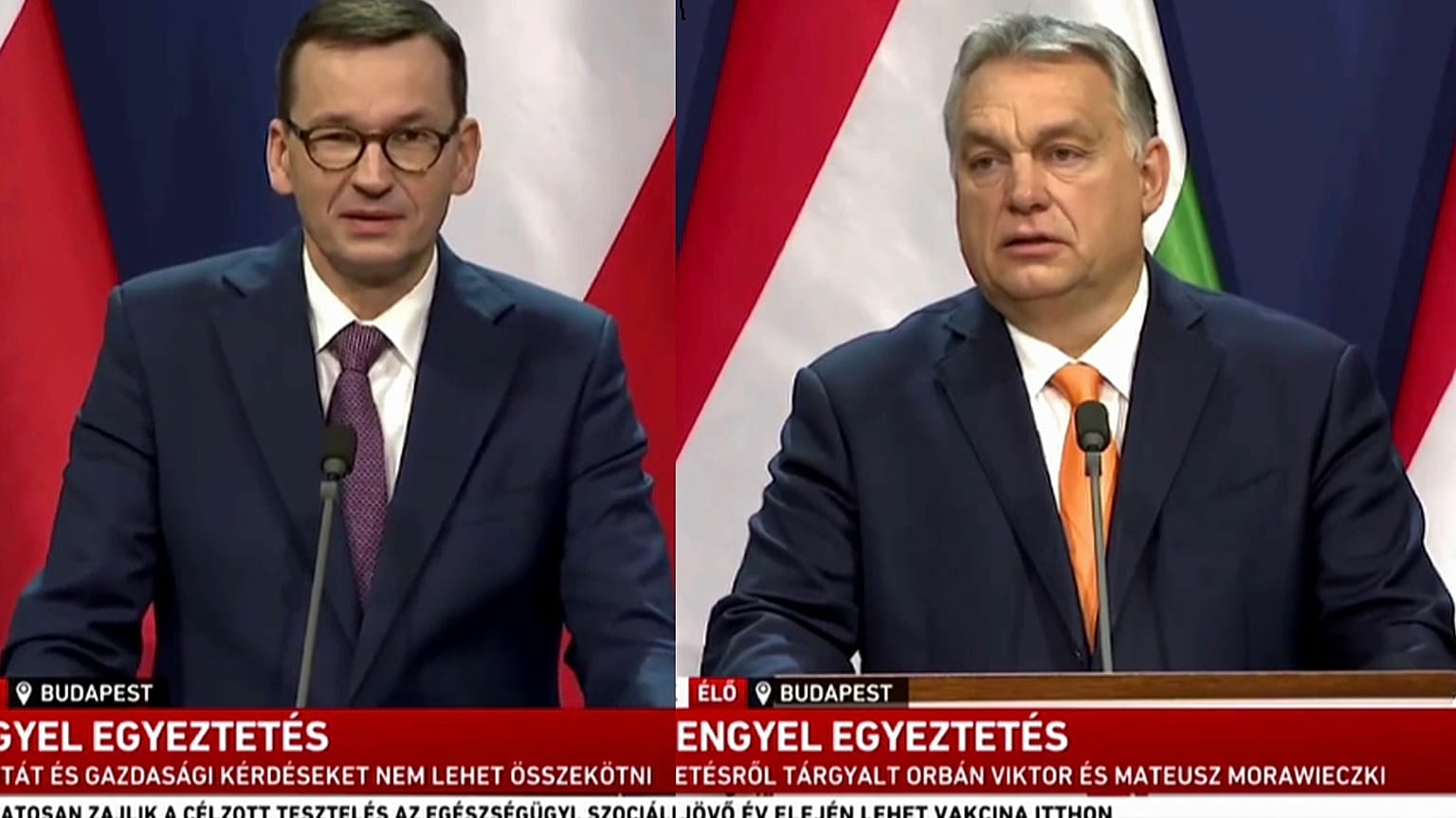Morawiecki e Orbàn