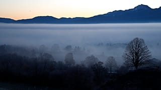 Bei Murnau in den Alpen