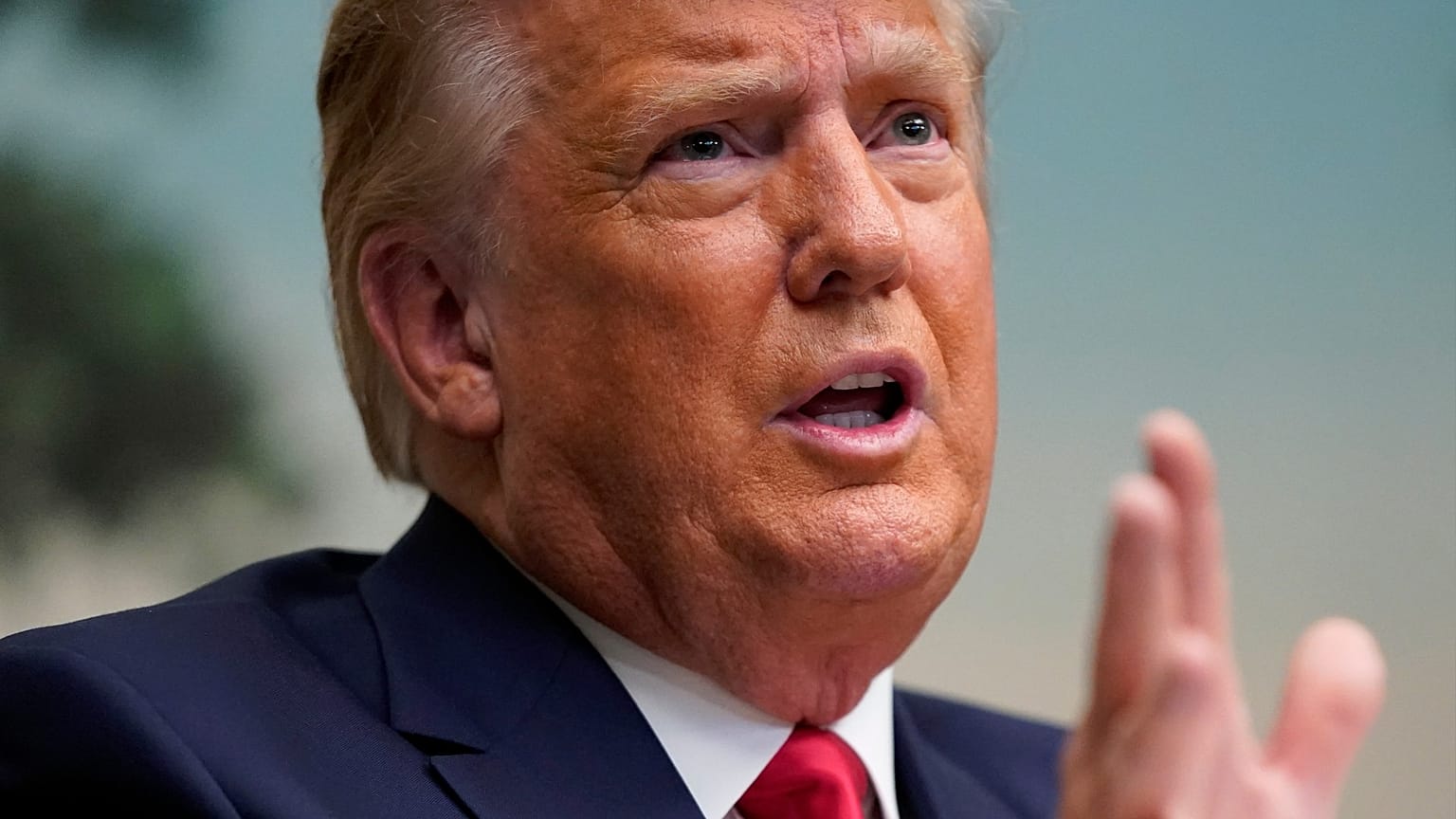 Le président américain Donald Trump à la Maison Blanche, le 26 novembre 2020 
