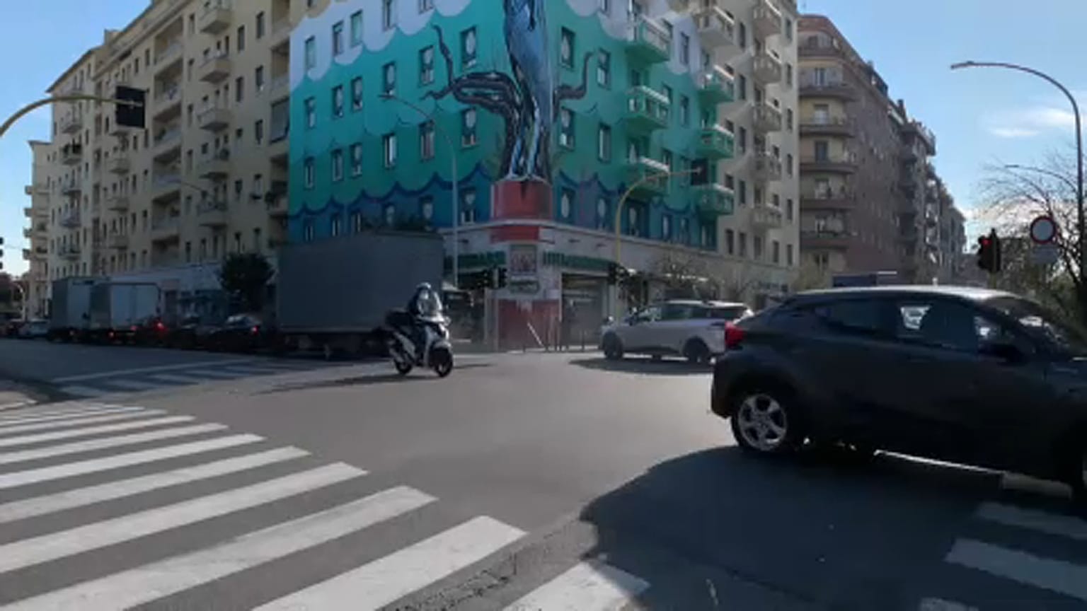 Utcai művészet Covid idején