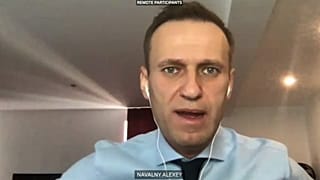 Russian opposition leader Alexei Navalny