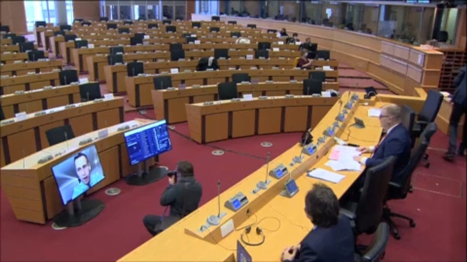 Virtuelles Treffen Navalnys mit dem Europäischen Parlament