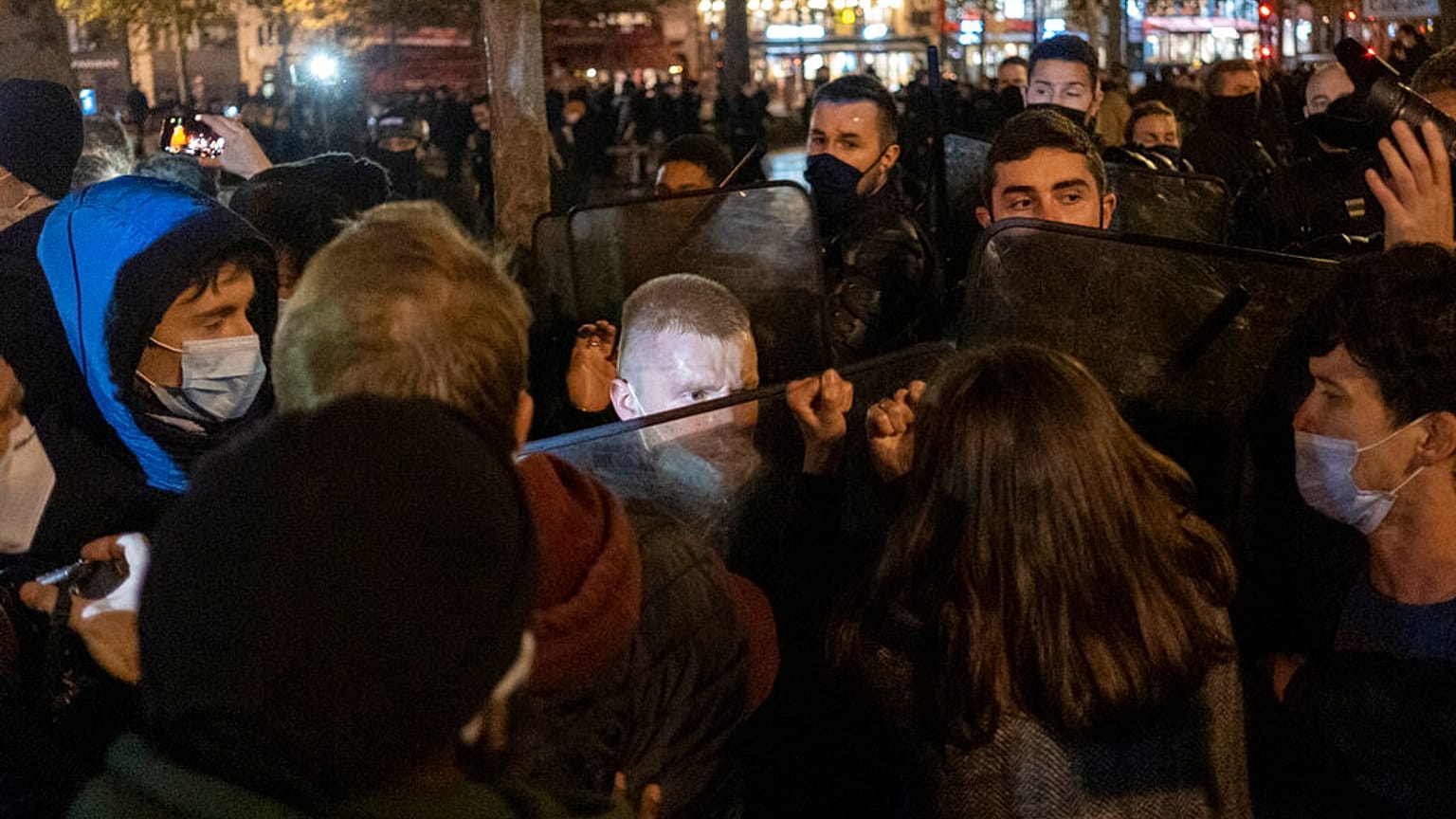 Räumung eines Migrantenlagers in Paris