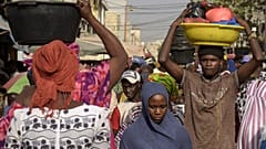 El mercado de Tilene, en Dakar, esta semana