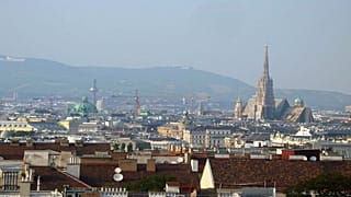 Wien mit Stephansdom.