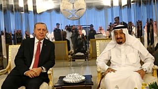 Cumhurbaşkanı Recep Tayyip Erdoğan ve Suudi Arabistan Kralı Selman