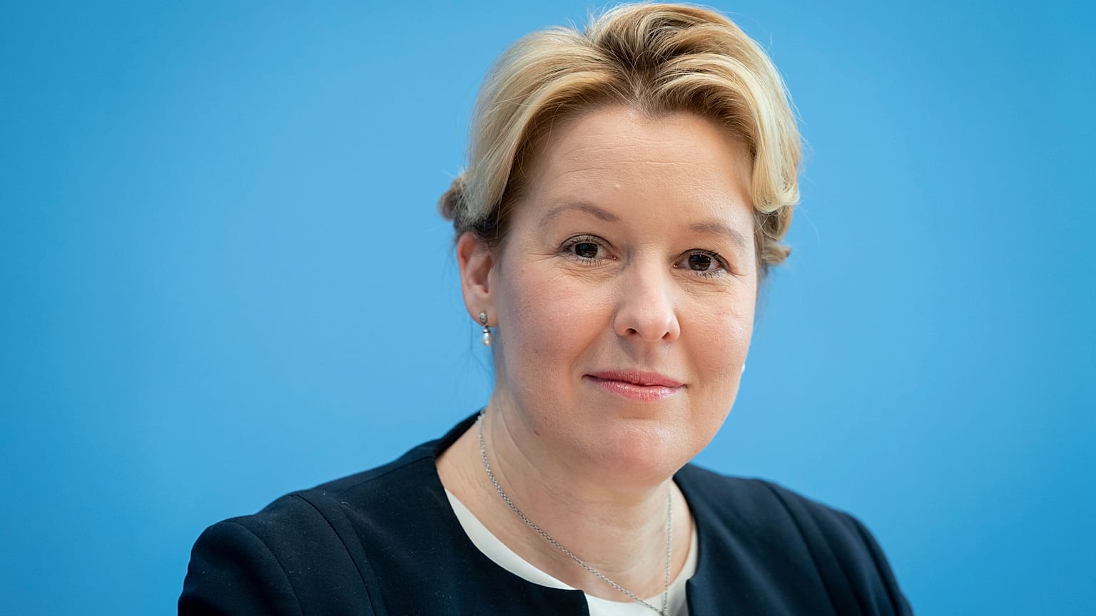 Bundesfamilienministerin und neue Co-Vorsitzende der Berliner SPD, Franziska Giffey