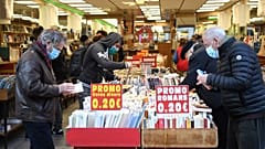 Chez un libraire parisien, ayant rouvert ses portes ce samedi 28/11/2020.