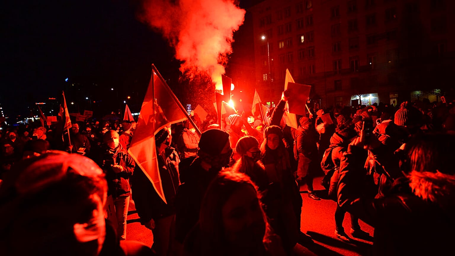 La Polonia in strada per il diritto all'aborto