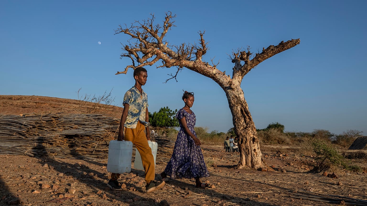 Refugiados etíopes no Sudão