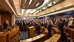 Formerly opposition groups are set to form a new government in Montenegro's parliament