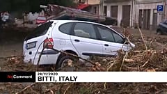 Inondations et coulées de boue en Sardaigne