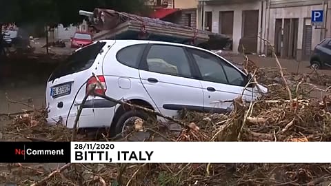Schwere Unwetter auf Sardinien