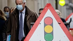 El negociador europeo, Michel Barnier, en Londres