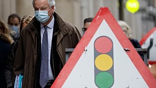 El negociador europeo, Michel Barnier, en Londres