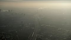 جو ملوث شمال شرقي لندن. 2017/01/19