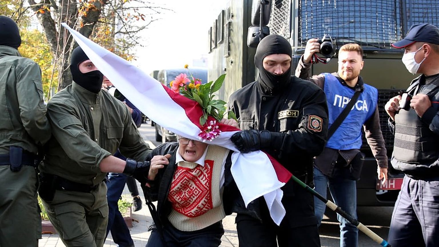 Belarus gözaltı