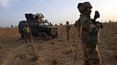 Mali'de Fransız askerleri