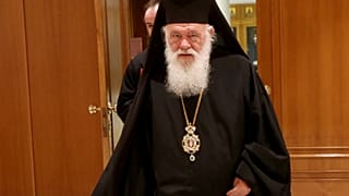 Φωτογραφία αρχείου, Αρχιεπίσκοπος Ιερώνυμος