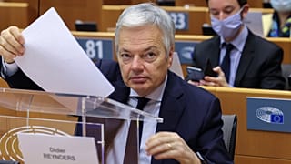Didier Reynders az Európai Parlamentben - korábbi felvétel 