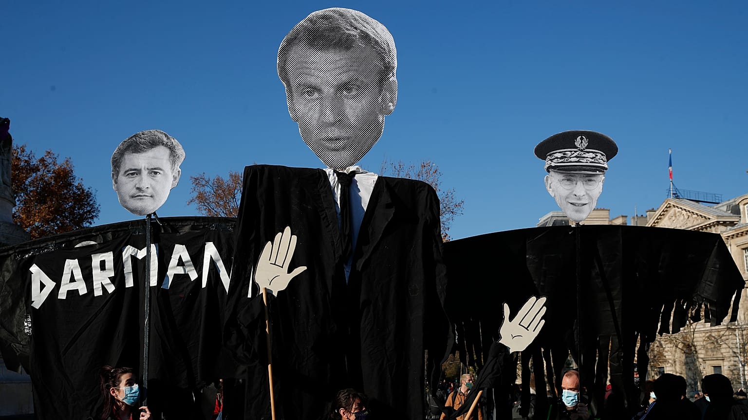 Travão na lei de segurança interna em França