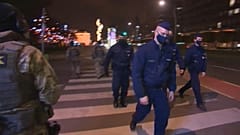 Patrullas de policía en Budapest