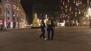 Covid-19 : avec la patrouille de nuit dans les rues de Budapest