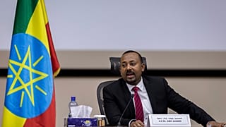 رئيس الوزراء الأثيوبي أبيي أحمد يجيب عن أسئلة البرلمان في أديس أبابا. 2020/11/30