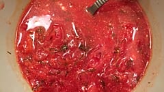 This Oct. 17, 2015 photo shows a bowl of borscht in Moscow, Russia. Trying the hearty traditional beet soup is a must for any visitor. (AP Photo/Cara Anna)