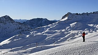 Die Zugspitze im Lockdown
