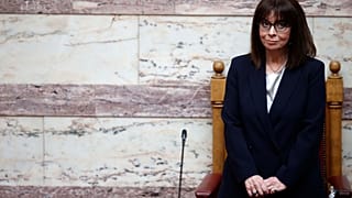 Η Πρόεδρος της Ελληνικής Δημοκρατίας Κατερίνα Σακελλαροπούλου