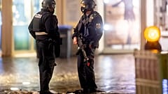 Polizisten in Trier.